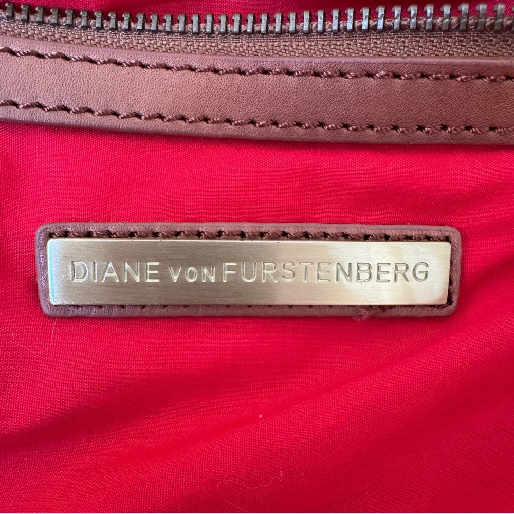 Vintage Diane Von Fürstenberg large canvas weekender/duffel/tote bag - Picture 5 of 12